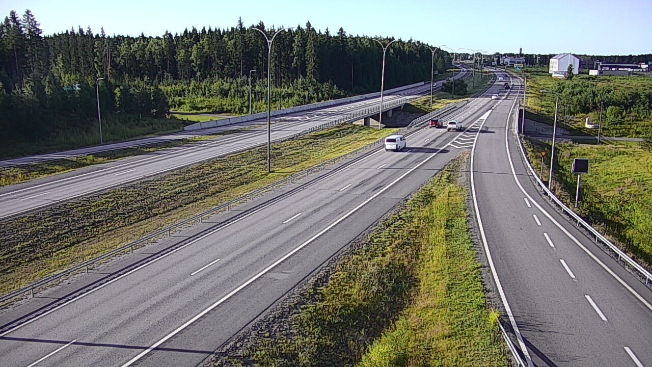 Kelikamerat Kuva Tie 4 Kempele, Zatelliitti, Oulu, Pohjois-Pohjanmaa