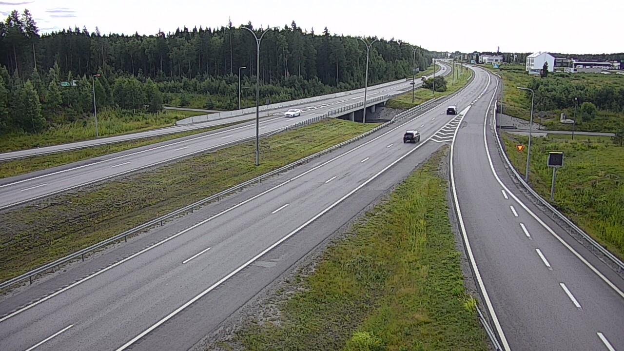 Kelikamerat Kuva Tie 4 Kempele, Zatelliitti, Oulu, Pohjois-Pohjanmaa