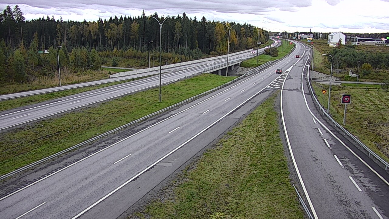 Weather Camera Image Road 4 Kempele, Zatelliitti, Oulu, Pohjois-Pohjanmaa