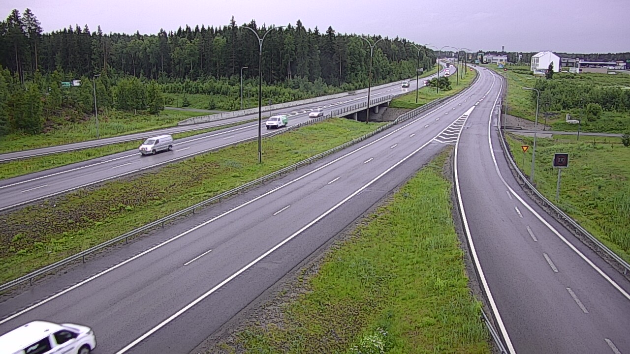 Kelikamerat Kuva Tie 4 Kempele, Zatelliitti, Oulu, Pohjois-Pohjanmaa