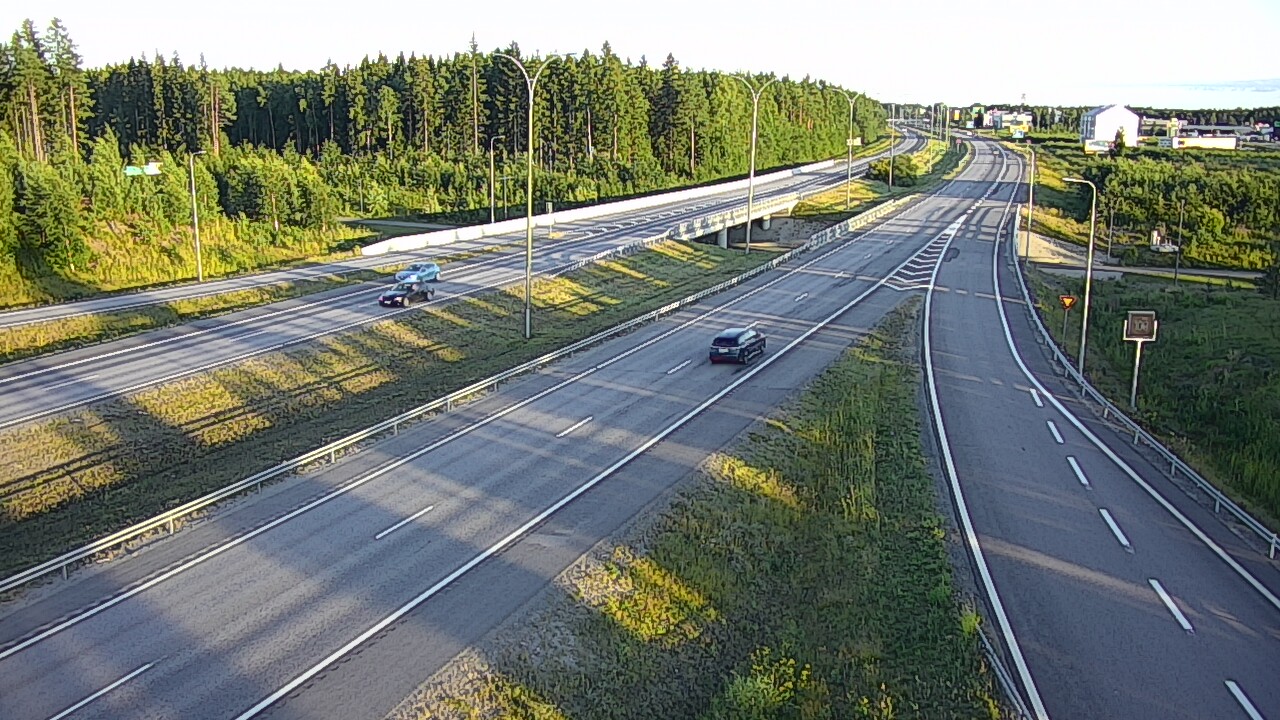 Kelikamerat Kuva Tie 4 Kempele, Zatelliitti, Oulu, Pohjois-Pohjanmaa