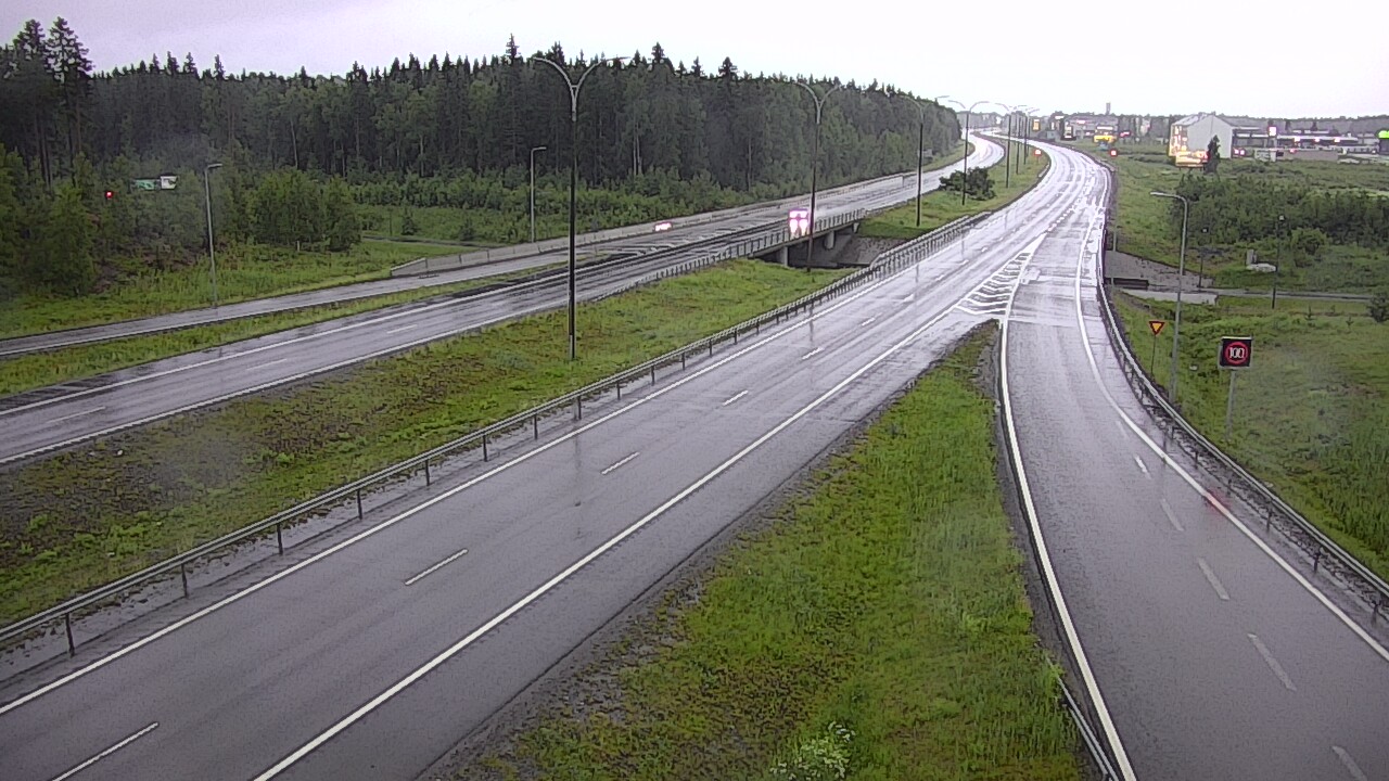 Kelikamerat Kuva Tie 4 Kempele, Zatelliitti, Oulu, Pohjois-Pohjanmaa