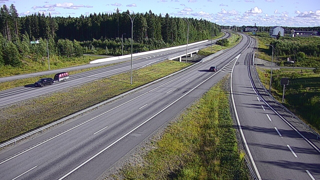 Kelikamerat Kuva Tie 4 Kempele, Zatelliitti, Oulu, Pohjois-Pohjanmaa