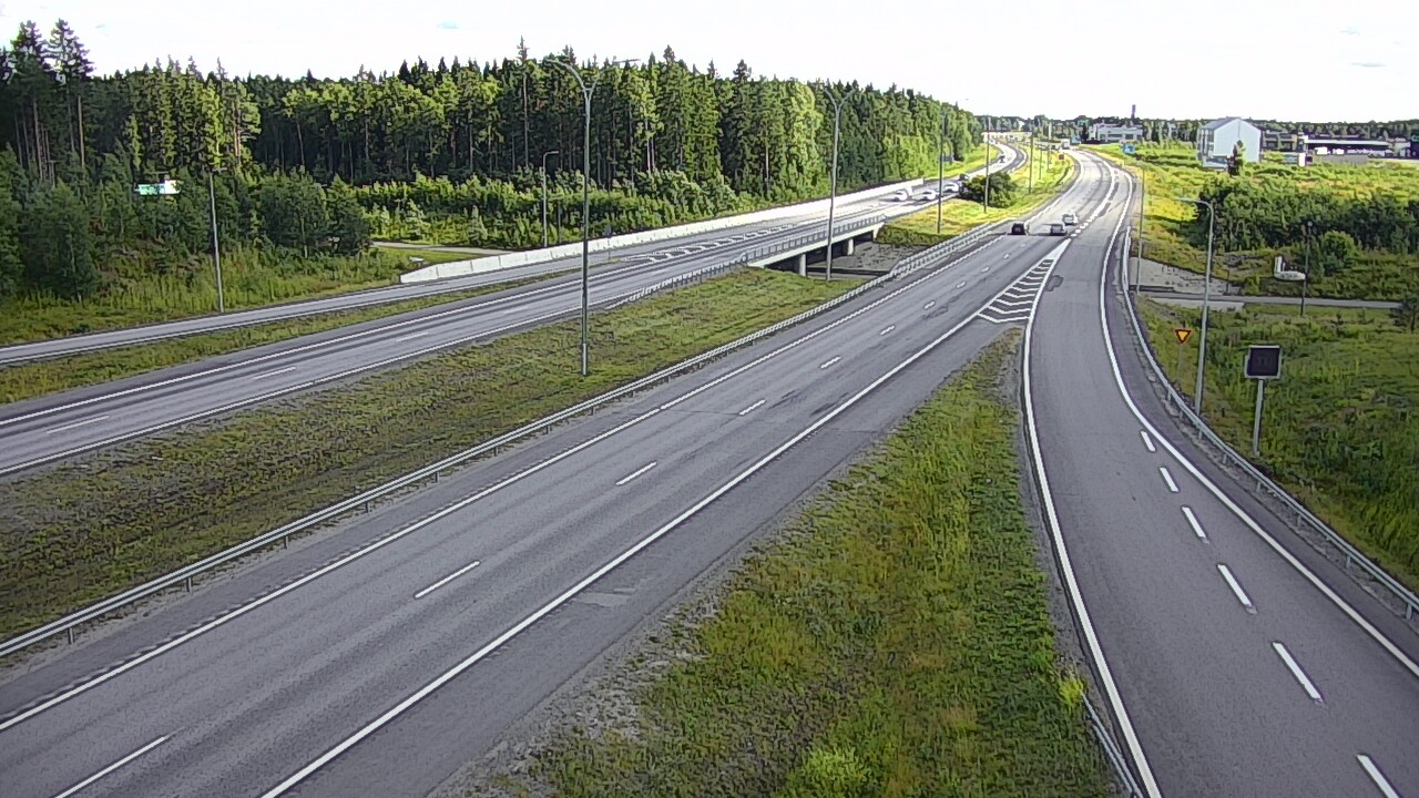 Kelikamerat Kuva Tie 4 Kempele, Zatelliitti, Oulu, Pohjois-Pohjanmaa