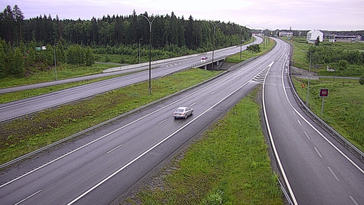 Kelikamerat Kuva Tie 4 Kempele, Zatelliitti, Oulu, Pohjois-Pohjanmaa