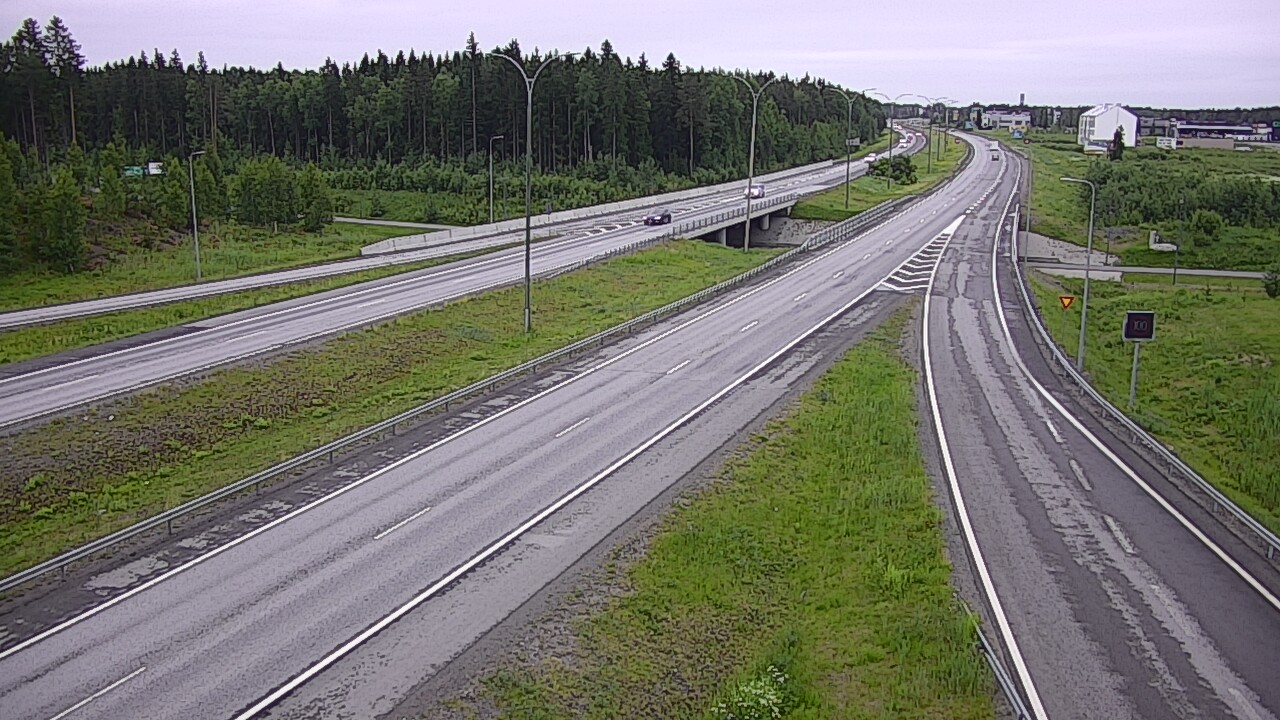 Kelikamerat Kuva Tie 4 Kempele, Zatelliitti, Oulu, Pohjois-Pohjanmaa