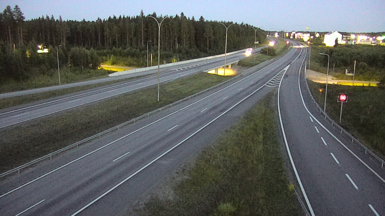 Kelikamerat Kuva Tie 4 Kempele, Zatelliitti, Oulu, Pohjois-Pohjanmaa