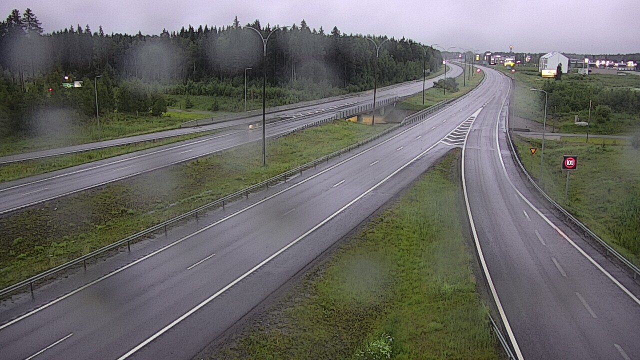 Kelikamerat Kuva Tie 4 Kempele, Zatelliitti, Oulu, Pohjois-Pohjanmaa