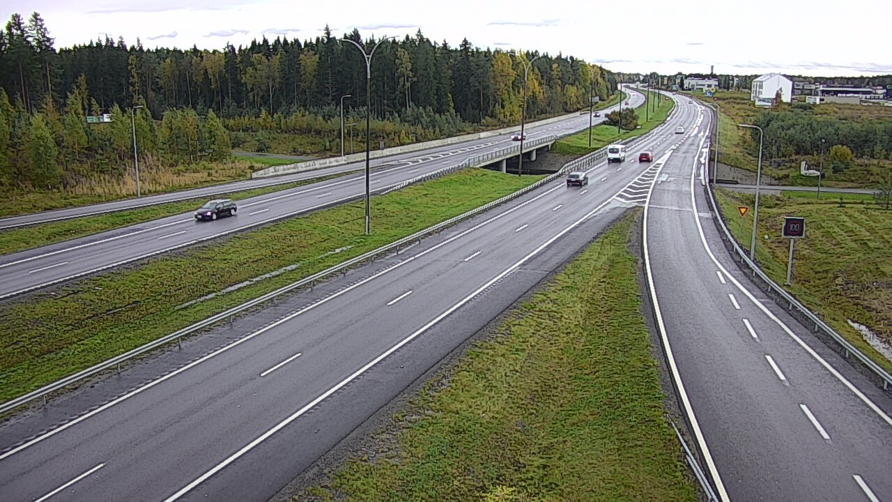 Kelikamerat Kuva Tie 4 Kempele, Zatelliitti, Oulu, Pohjois-Pohjanmaa