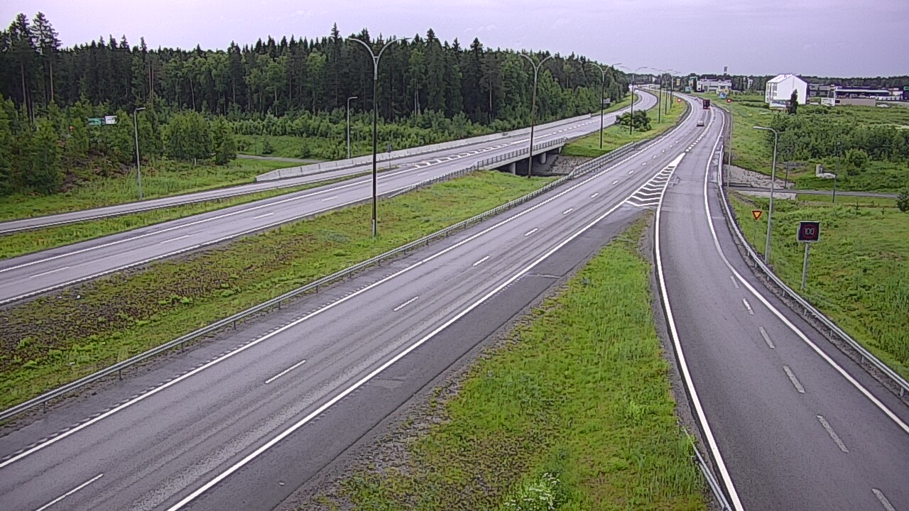 Kelikamerat Kuva Tie 4 Kempele, Zatelliitti, Oulu, Pohjois-Pohjanmaa