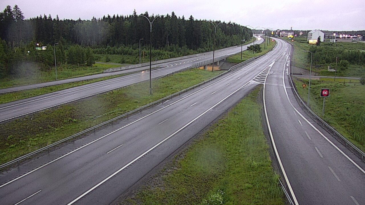 Kelikamerat Kuva Tie 4 Kempele, Zatelliitti, Oulu, Pohjois-Pohjanmaa