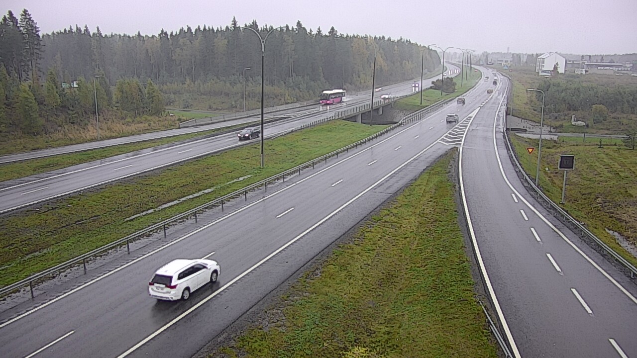 Kelikamerat Kuva Tie 4 Kempele, Zatelliitti, Oulu, Pohjois-Pohjanmaa
