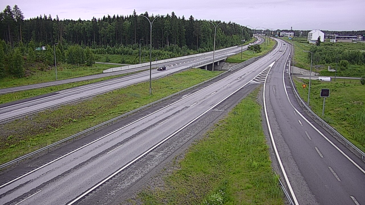 Kelikamerat Kuva Tie 4 Kempele, Zatelliitti, Oulu, Pohjois-Pohjanmaa