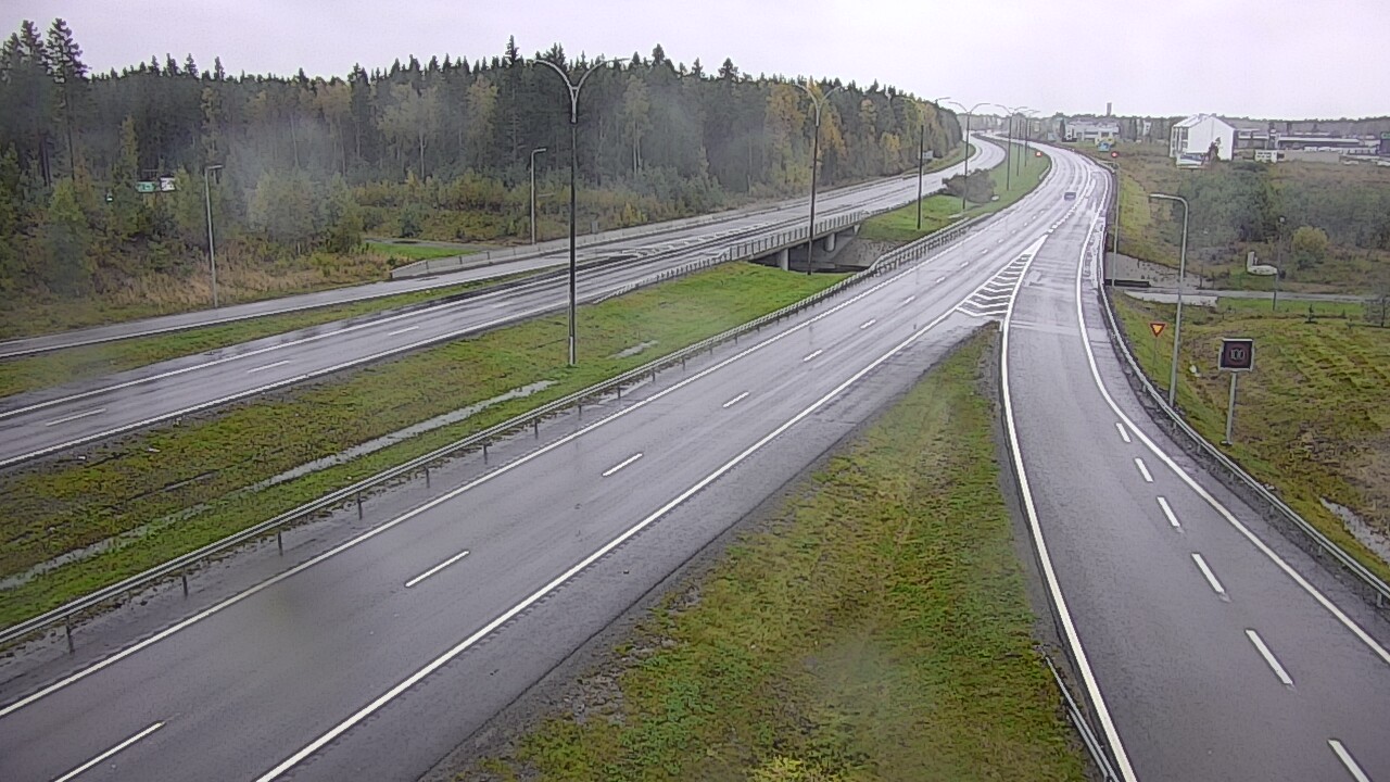 Weather Camera Image Road 4 Kempele, Zatelliitti, Oulu, Pohjois-Pohjanmaa