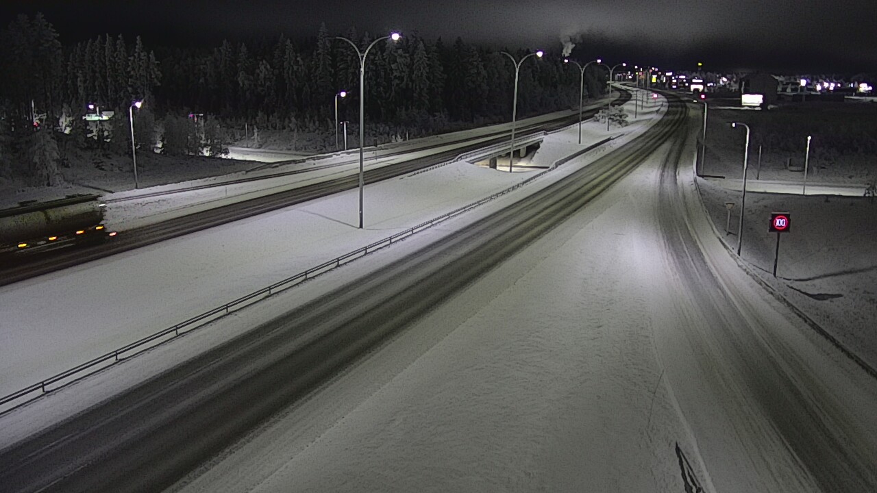 Weather Camera Image Road 4 Kempele, Zatelliitti, Oulu, Pohjois-Pohjanmaa