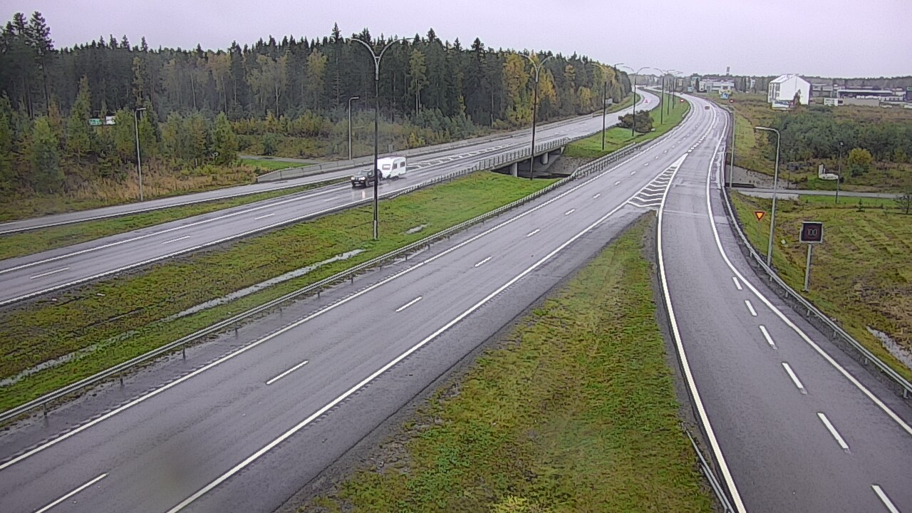 Weather Camera Image Road 4 Kempele, Zatelliitti, Oulu, Pohjois-Pohjanmaa