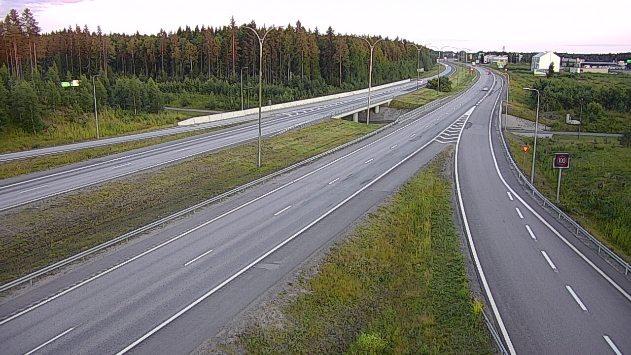 Kelikamerat Kuva Tie 4 Kempele, Zatelliitti, Oulu, Pohjois-Pohjanmaa