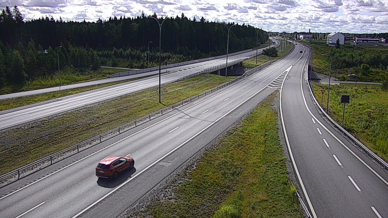 Kelikamerat Kuva Tie 4 Kempele, Zatelliitti, Oulu, Pohjois-Pohjanmaa