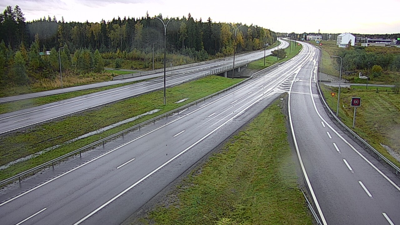 Weather Camera Image Road 4 Kempele, Zatelliitti, Oulu, Pohjois-Pohjanmaa