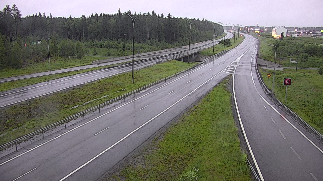 Kelikamerat Kuva Tie 4 Kempele, Zatelliitti, Oulu, Pohjois-Pohjanmaa
