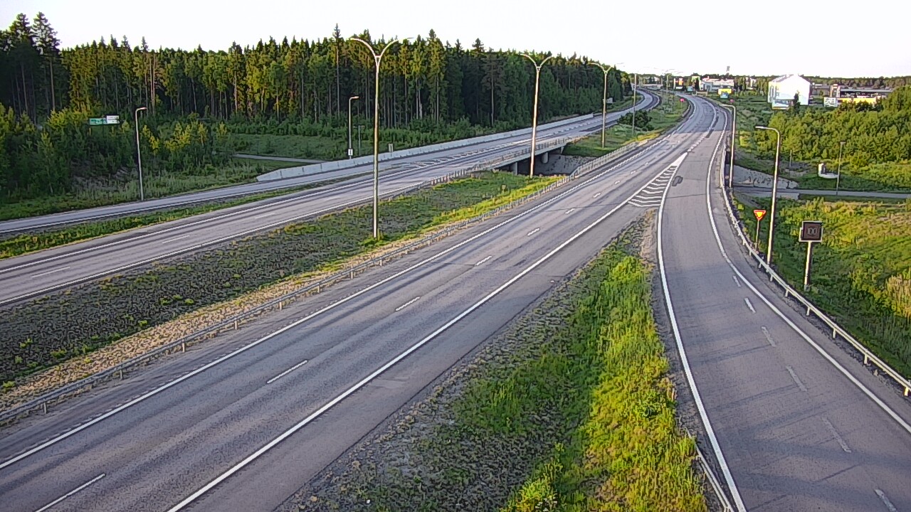 Weather Camera Image Road 4 Kempele, Zatelliitti, Oulu, Pohjois-Pohjanmaa