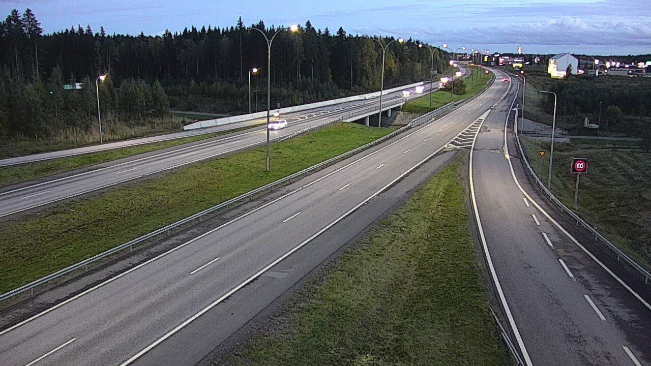 Weather Camera Image Road 4 Kempele, Zatelliitti, Oulu, Pohjois-Pohjanmaa