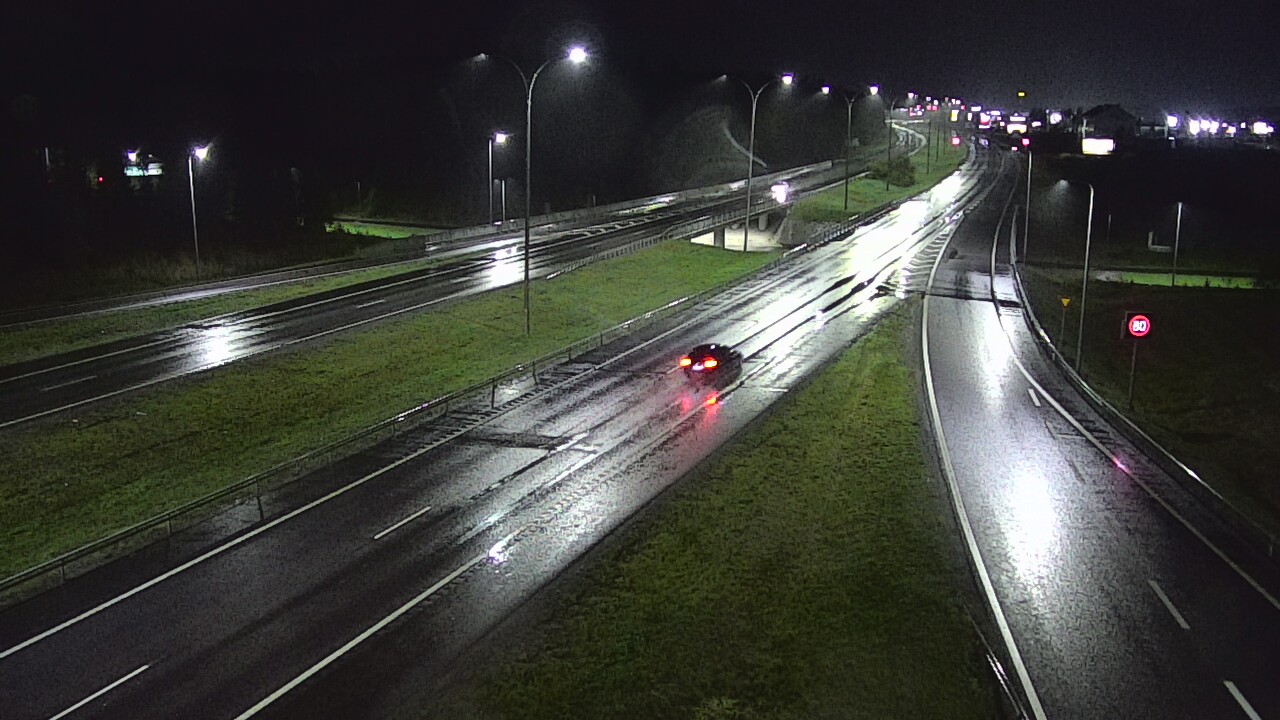Weather Camera Image Road 4 Kempele, Zatelliitti, Oulu, Pohjois-Pohjanmaa