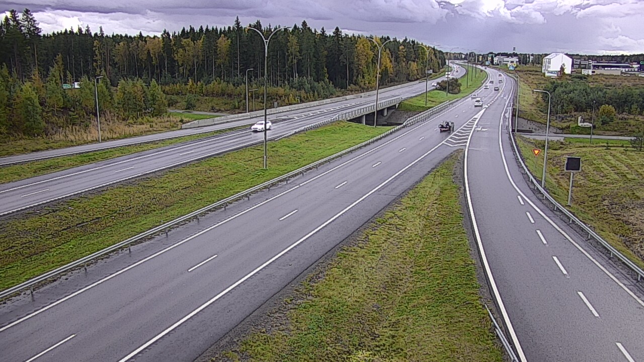 Weather Camera Image Road 4 Kempele, Zatelliitti, Oulu, Pohjois-Pohjanmaa