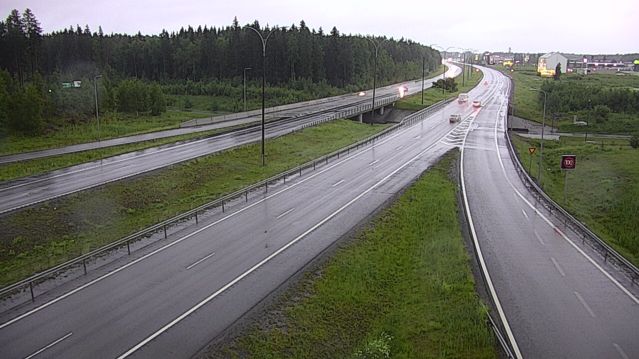 Kelikamerat Kuva Tie 4 Kempele, Zatelliitti, Oulu, Pohjois-Pohjanmaa