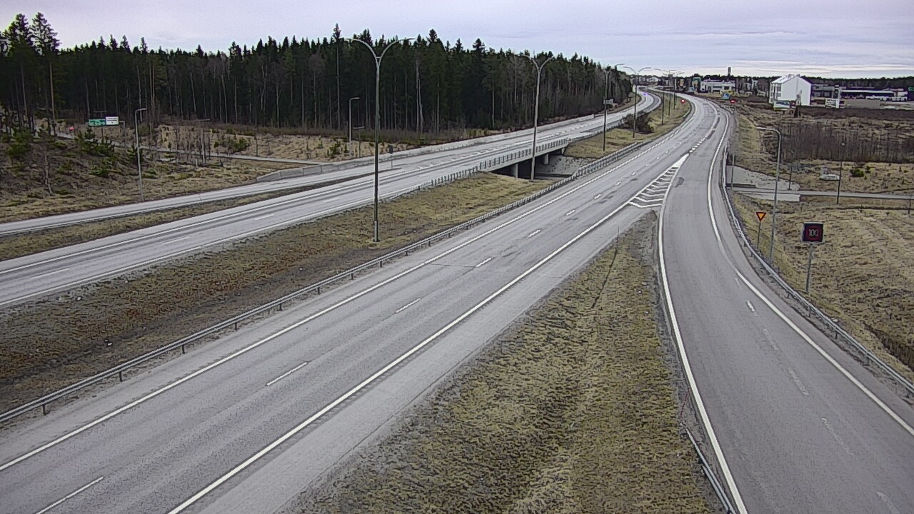 Weather Camera Image Road 4 Kempele, Zatelliitti, Oulu, Pohjois-Pohjanmaa