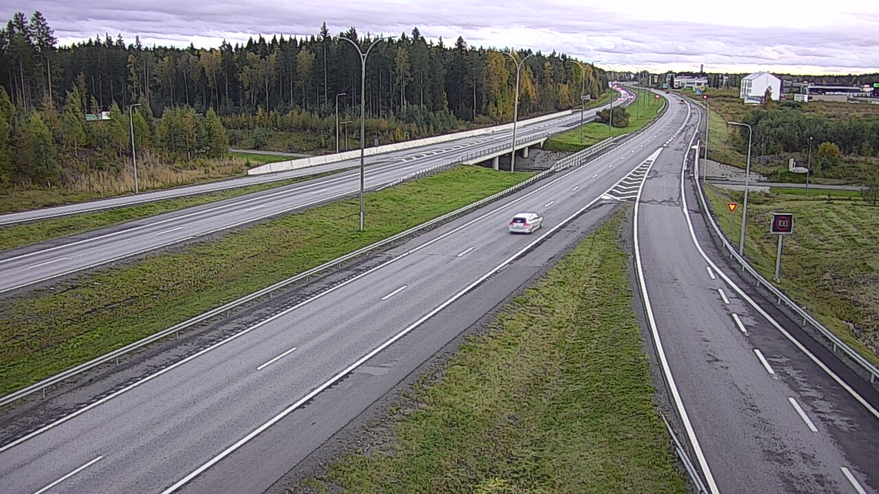 Weather Camera Image Road 4 Kempele, Zatelliitti, Oulu, Pohjois-Pohjanmaa