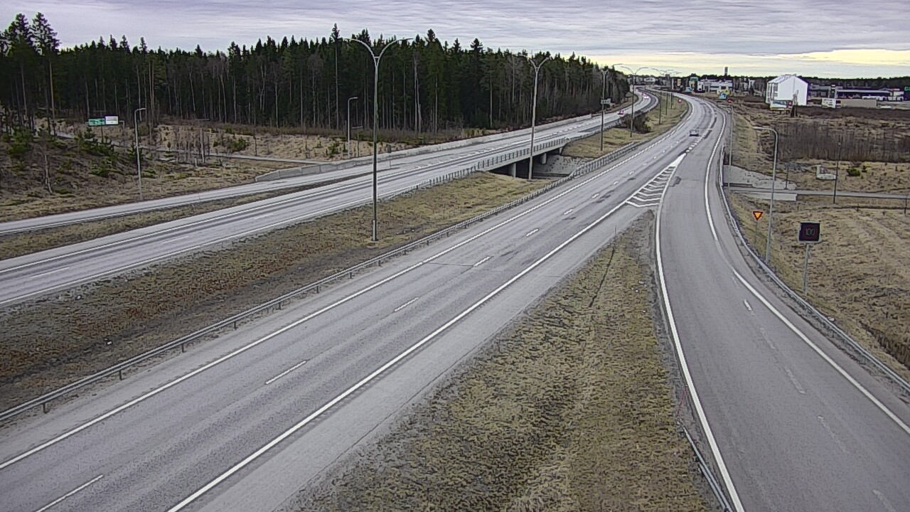 Weather Camera Image Road 4 Kempele, Zatelliitti, Oulu, Pohjois-Pohjanmaa