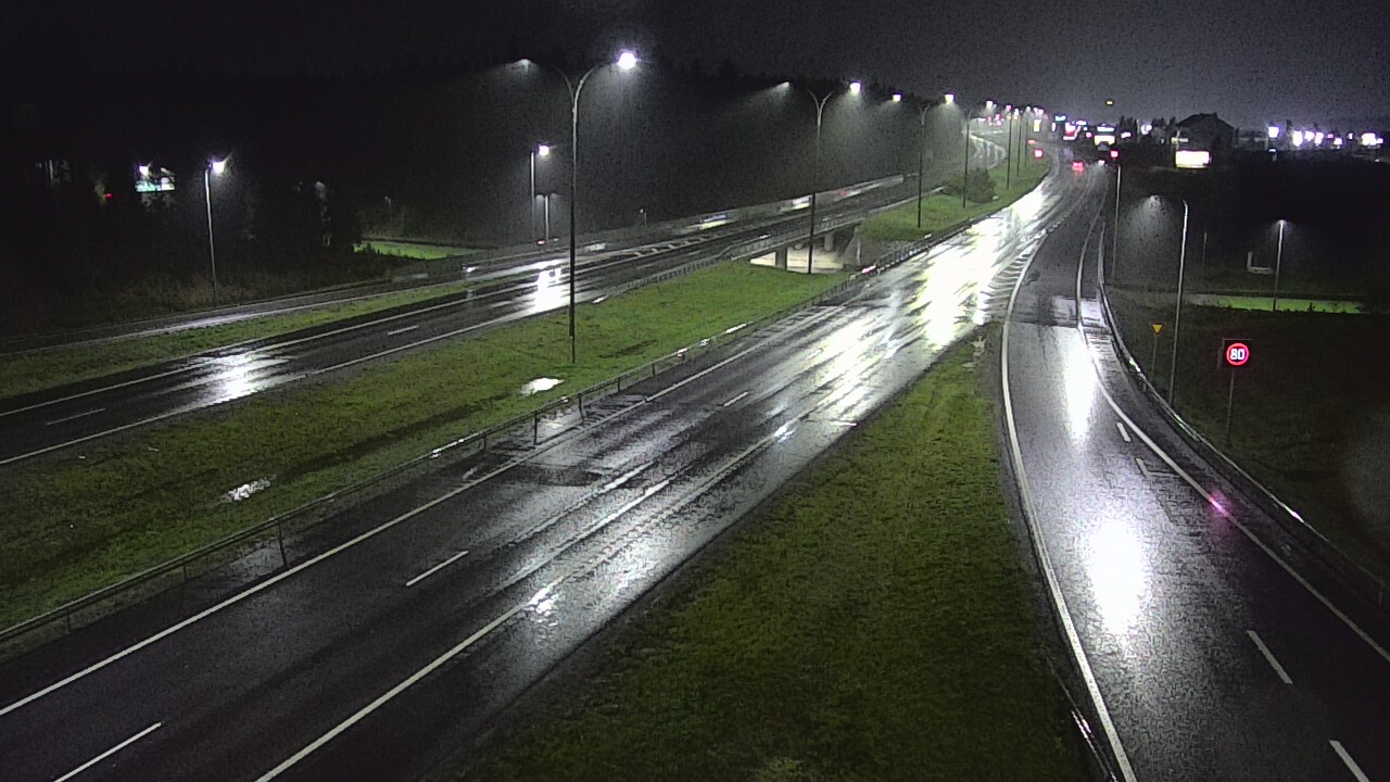 Weather Camera Image Road 4 Kempele, Zatelliitti, Oulu, Pohjois-Pohjanmaa