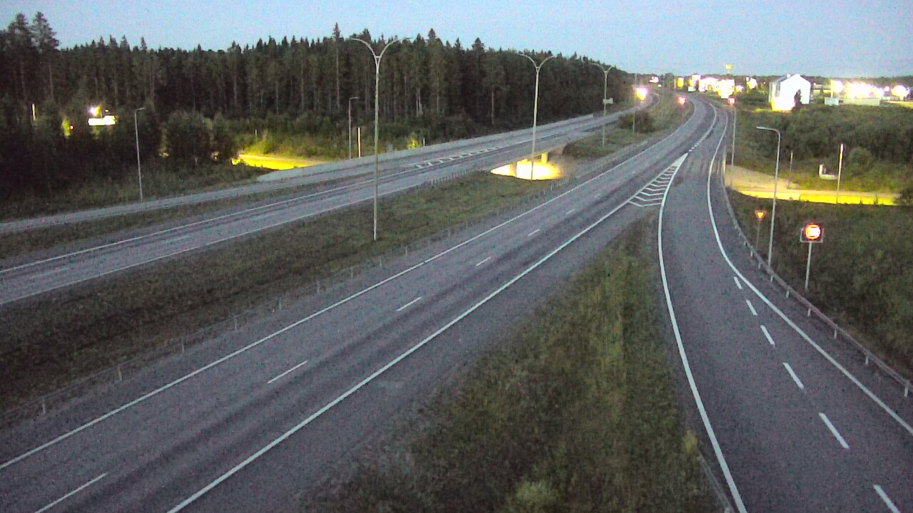 Kelikamerat Kuva Tie 4 Kempele, Zatelliitti, Oulu, Pohjois-Pohjanmaa