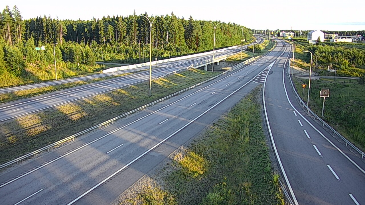 Kelikamerat Kuva Tie 4 Kempele, Zatelliitti, Oulu, Pohjois-Pohjanmaa
