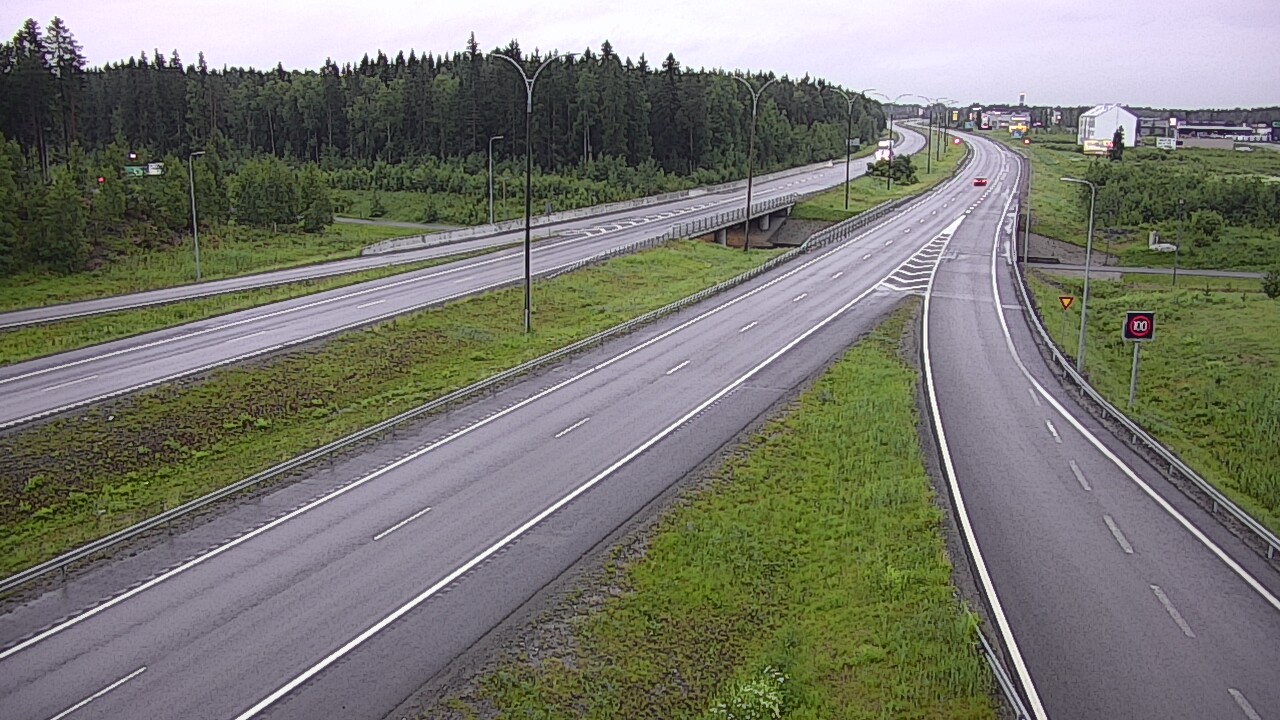 Kelikamerat Kuva Tie 4 Kempele, Zatelliitti, Oulu, Pohjois-Pohjanmaa