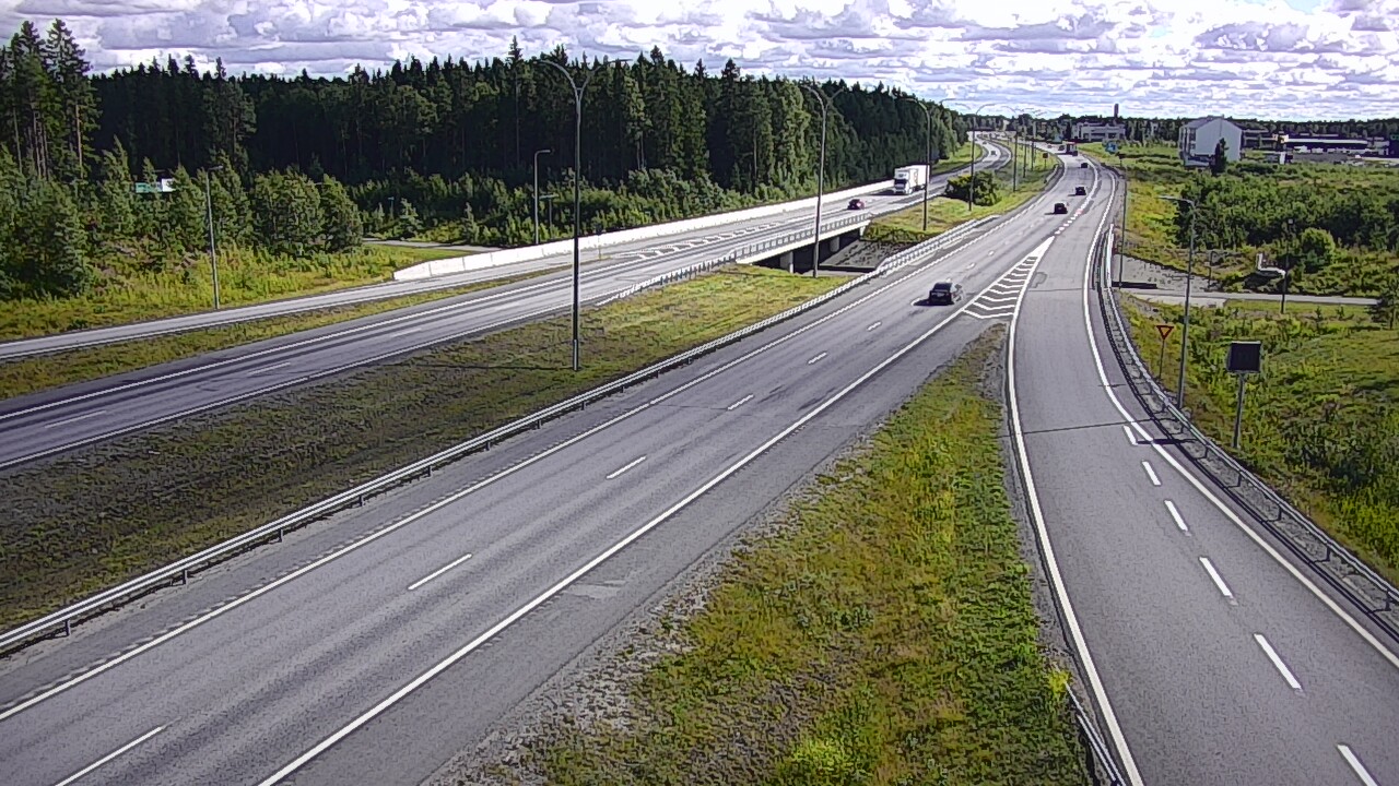 Kelikamerat Kuva Tie 4 Kempele, Zatelliitti, Oulu, Pohjois-Pohjanmaa