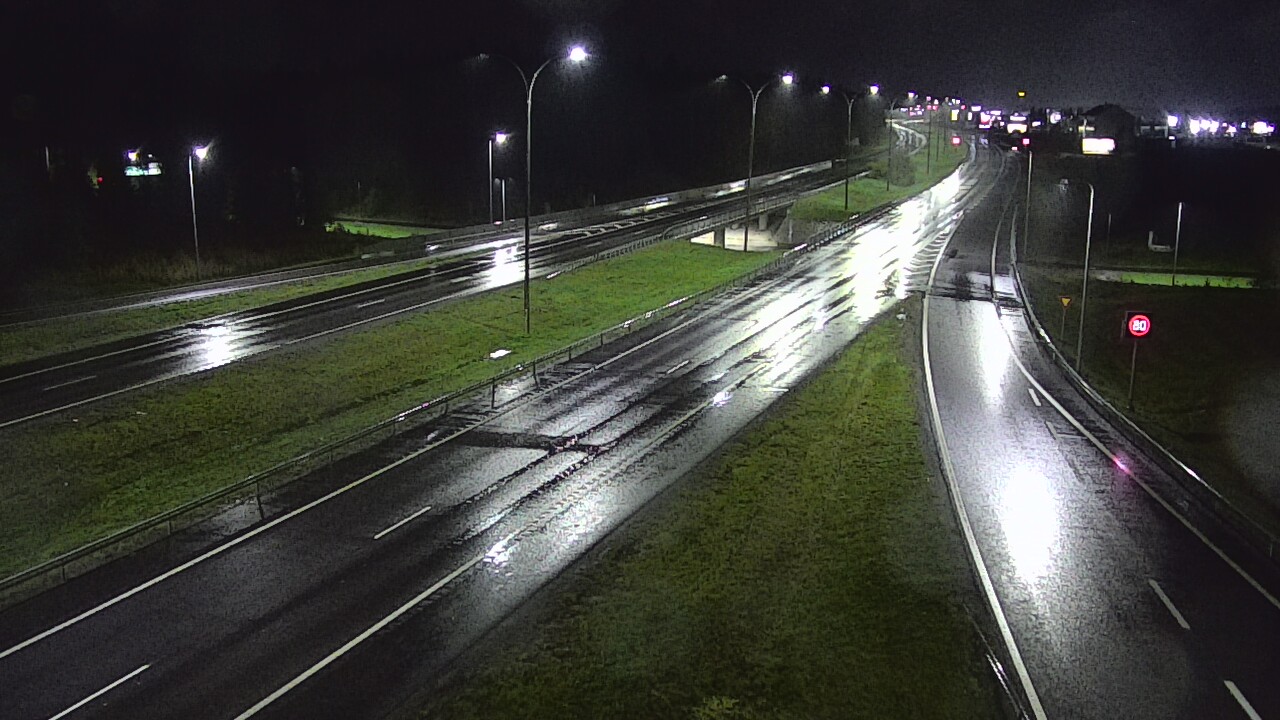 Weather Camera Image Road 4 Kempele, Zatelliitti, Oulu, Pohjois-Pohjanmaa