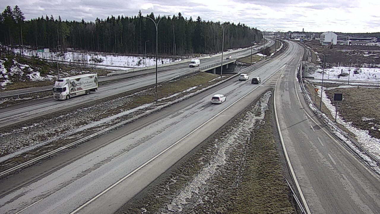 Weather Camera Image Road 4 Kempele, Zatelliitti, Oulu, Pohjois-Pohjanmaa