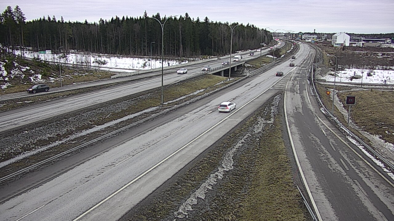 Weather Camera Image Road 4 Kempele, Zatelliitti, Oulu, Pohjois-Pohjanmaa