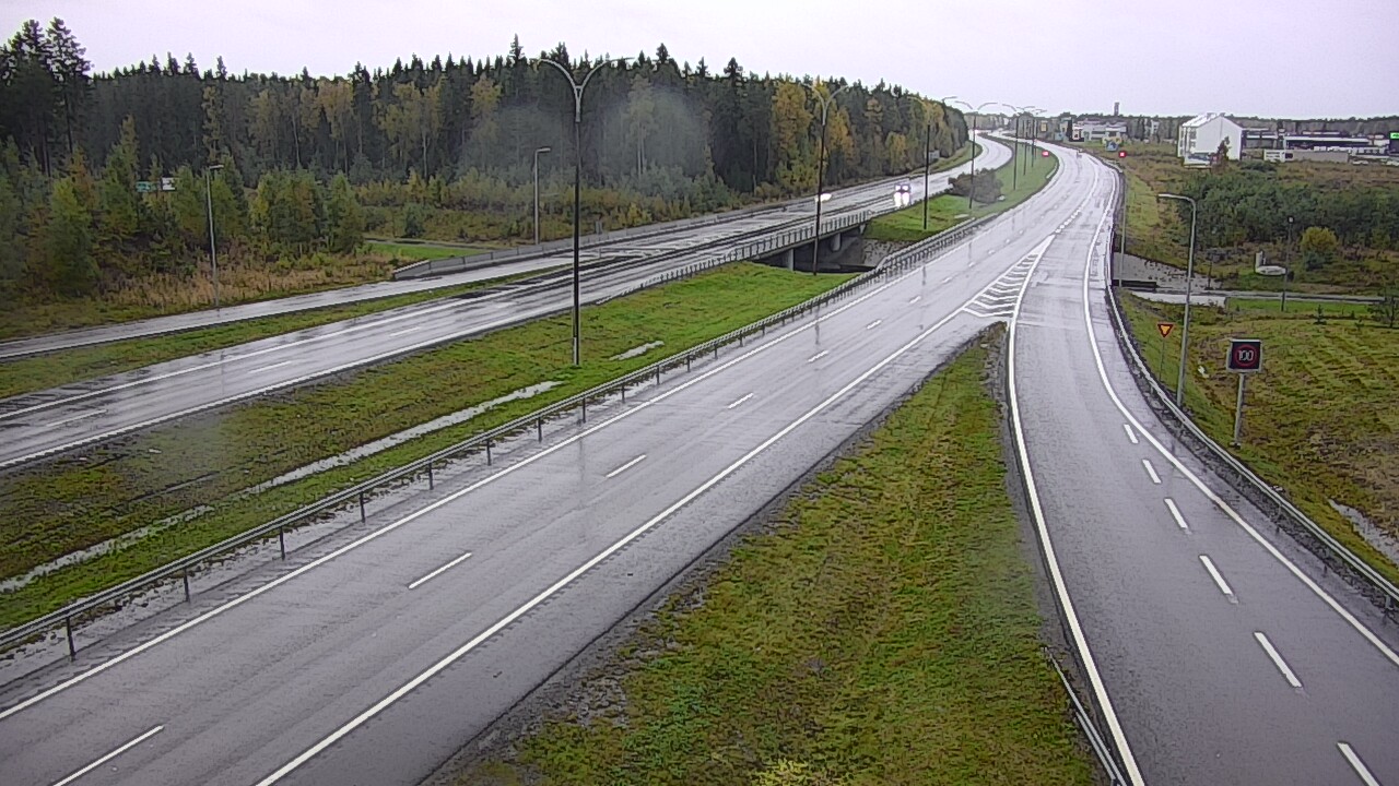 Weather Camera Image Road 4 Kempele, Zatelliitti, Oulu, Pohjois-Pohjanmaa