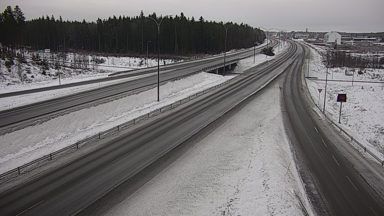 Weather Camera Image Road 4 Kempele, Zatelliitti, Oulu, Pohjois-Pohjanmaa