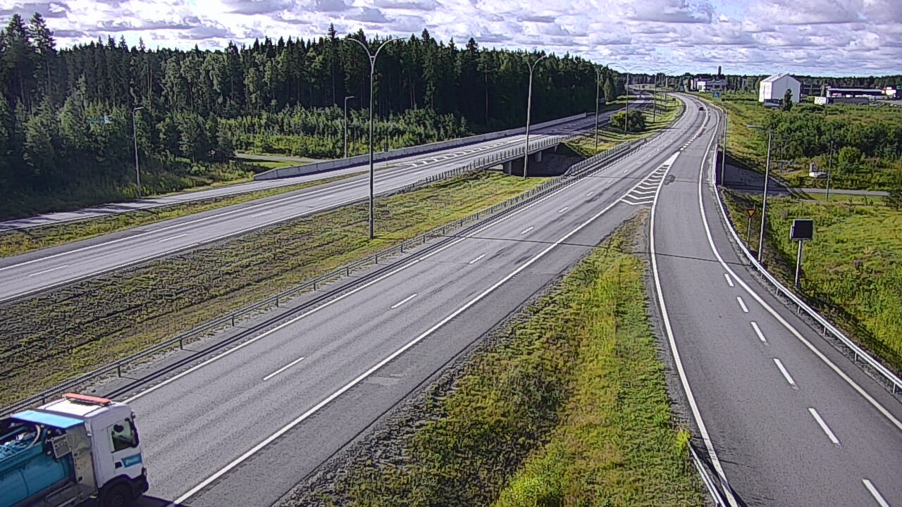 Kelikamerat Kuva Tie 4 Kempele, Zatelliitti, Oulu, Pohjois-Pohjanmaa