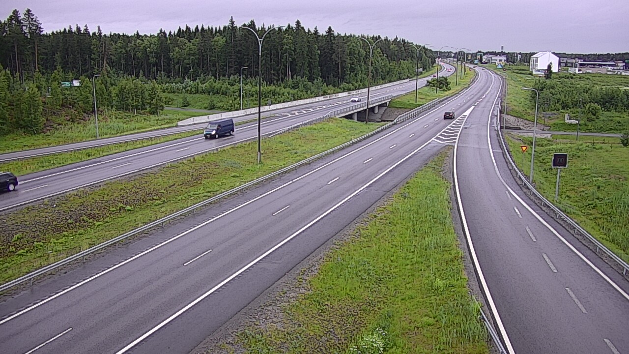 Kelikamerat Kuva Tie 4 Kempele, Zatelliitti, Oulu, Pohjois-Pohjanmaa