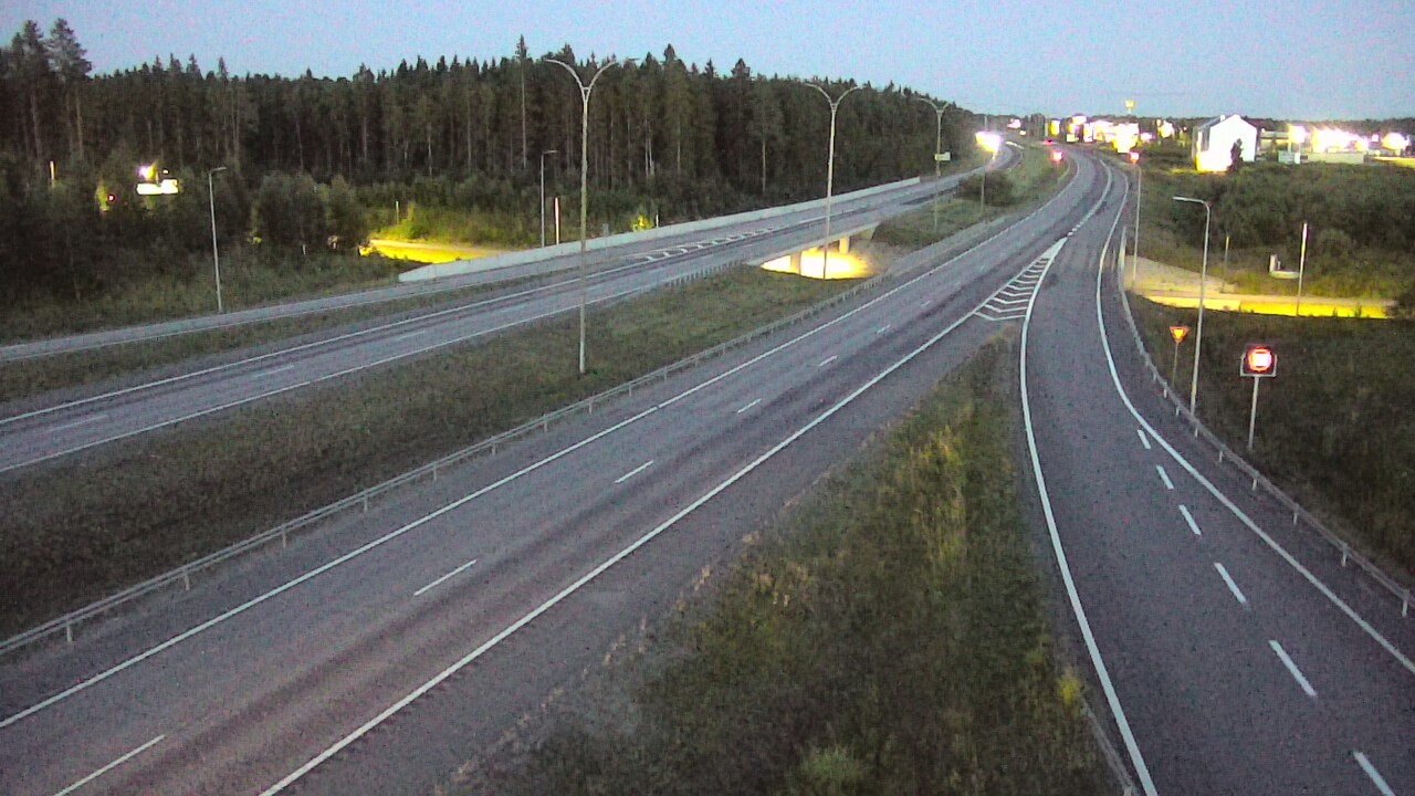 Kelikamerat Kuva Tie 4 Kempele, Zatelliitti, Oulu, Pohjois-Pohjanmaa