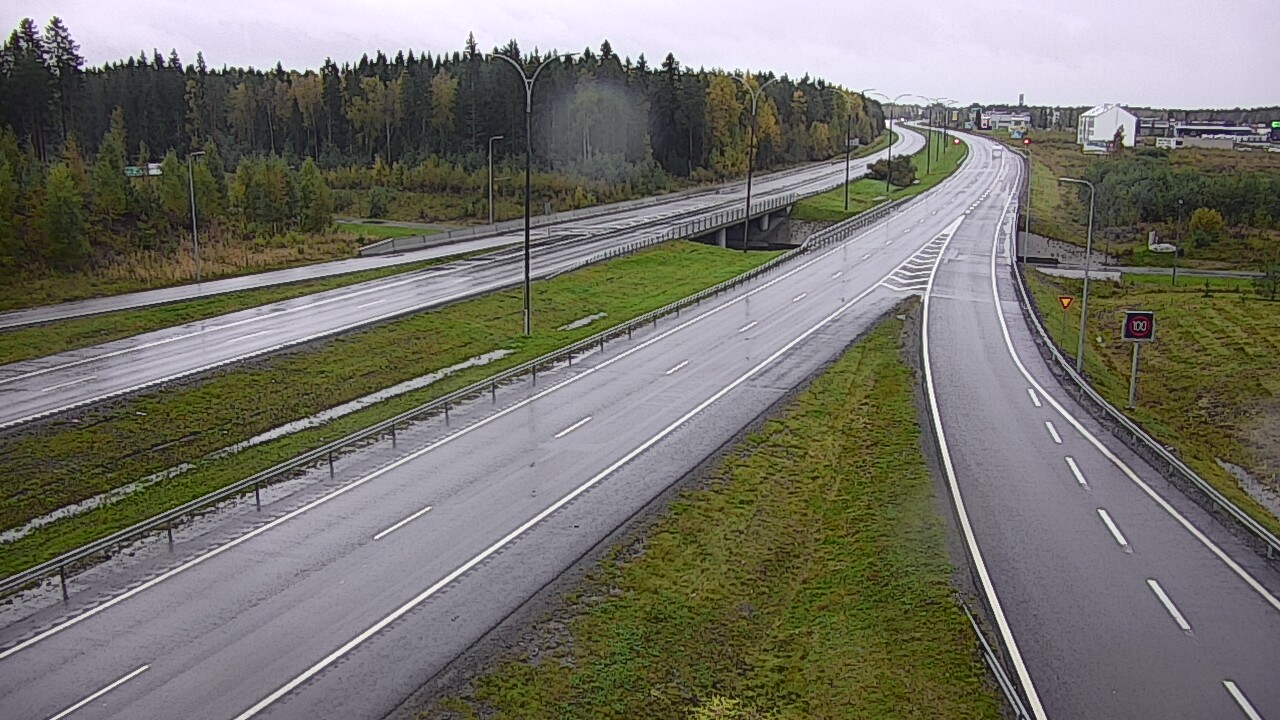 Weather Camera Image Road 4 Kempele, Zatelliitti, Oulu, Pohjois-Pohjanmaa