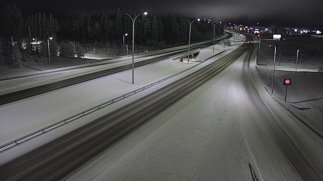Weather Camera Image Road 4 Kempele, Zatelliitti, Oulu, Pohjois-Pohjanmaa