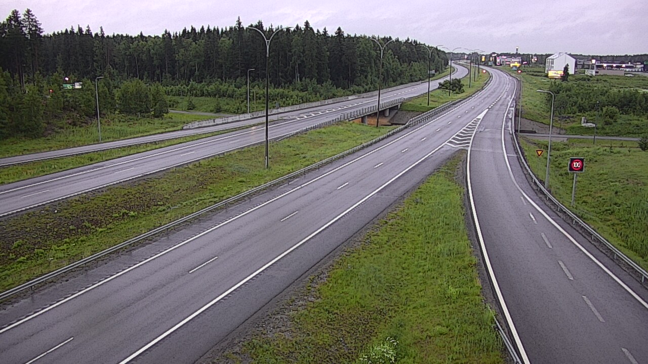 Kelikamerat Kuva Tie 4 Kempele, Zatelliitti, Oulu, Pohjois-Pohjanmaa