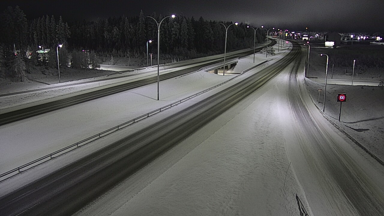 Weather Camera Image Road 4 Kempele, Zatelliitti, Oulu, Pohjois-Pohjanmaa