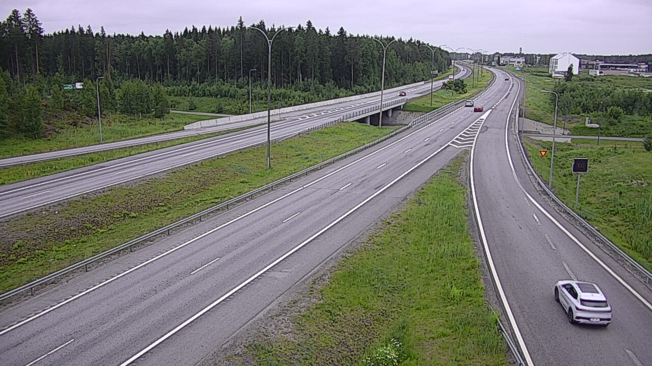 Kelikamerat Kuva Tie 4 Kempele, Zatelliitti, Oulu, Pohjois-Pohjanmaa